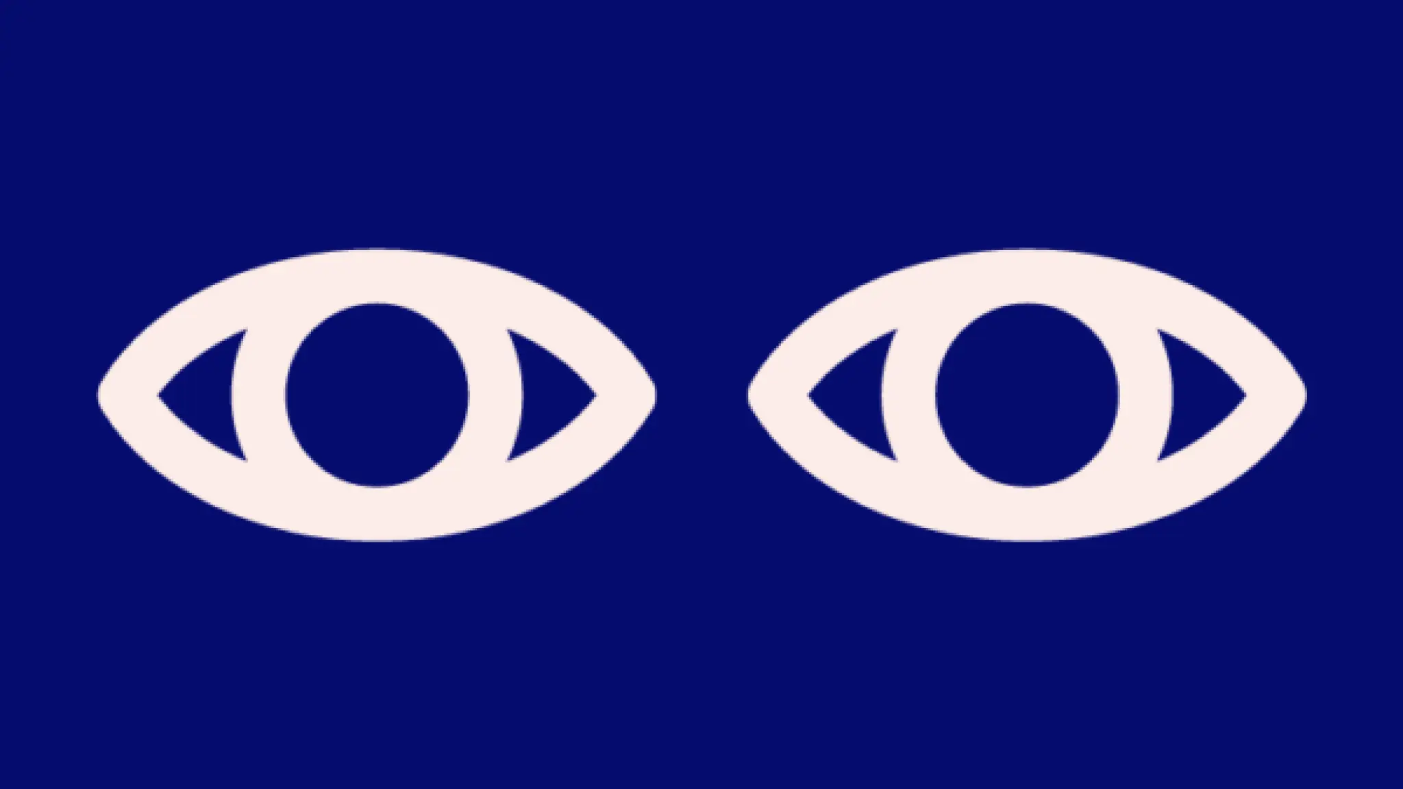 Pictogram van twee ogen.